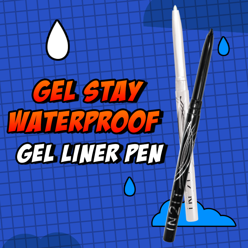 IN2IT Gel Stay Waterproof Gel Liner Pen #Very Black 0.35g อายไลเนอร์แบบออโต้ สามารถใช้เป็น inliner เพราะเนื้อนุ่ม ไม่เจ็บตา ที่สำคัญกันน้ำกันเหงื่อสุดๆ